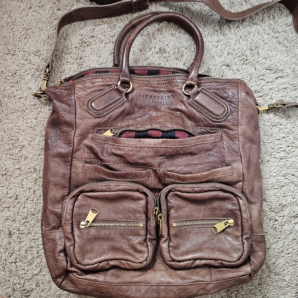 Liebeskind crossbody totebag leather purse